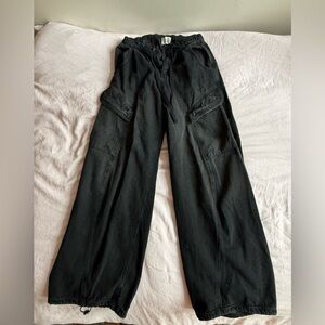 Urban Outfitters Black Cargo Jeans